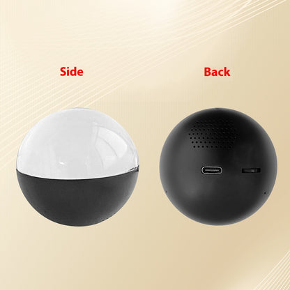 Fashionable And Personalized Electronic Ball Video Player 3D Video Crystal Ball DIY Memory Art Glass Ball Lamp Spherical Pixel Display 2.7inchs Screen 4GB Videos Player For Gift